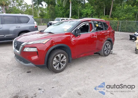 2023 Nissan Rogue Sv Fwd из США, поврежденный, VIN 5N1BT3BA3PC679838